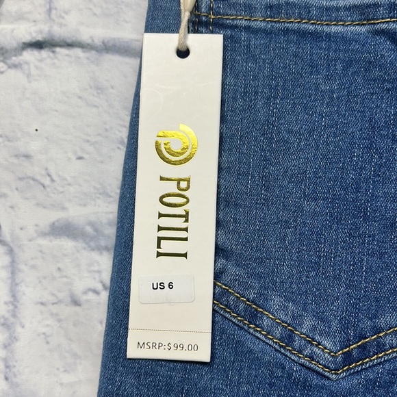 NWT-Potili Stressed Jeans. - Picture 8 of 8